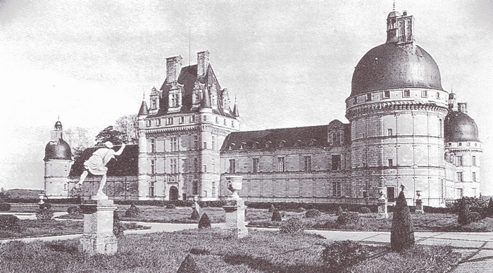 Le château de Valençay - Tiré de l'ouvrage Deux Siècles de Vènerie à travers la France - H. Tremblot de la Croix et B. Tollu (1988)